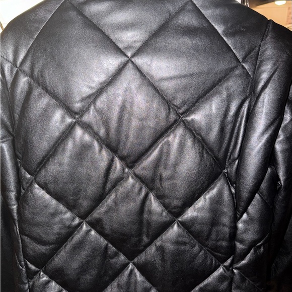 Pistola Women's Shiny Black Puffer Jacket - Picture 2 of 4